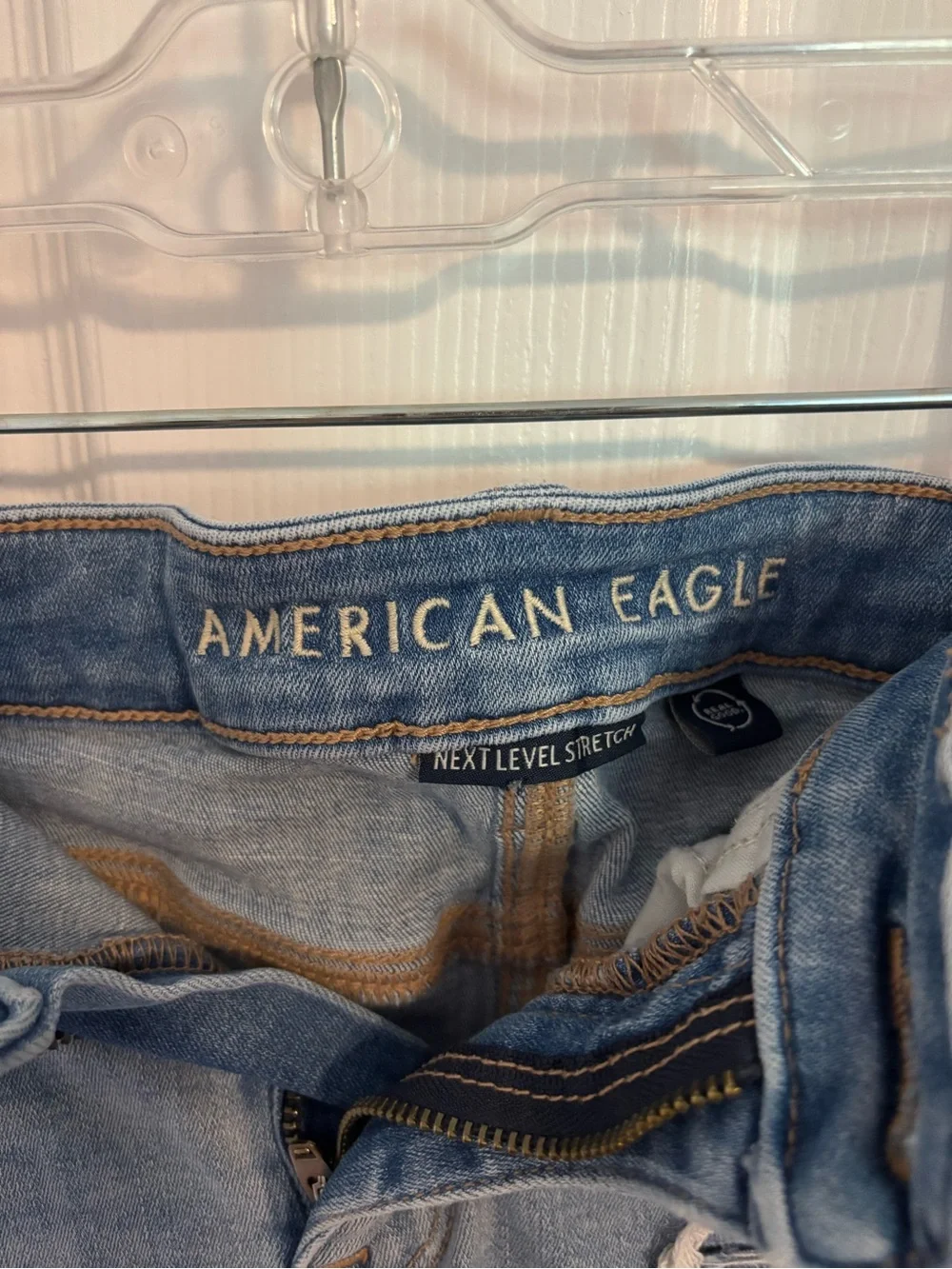 American Eagle Distressed Jean Shorts